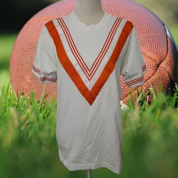 Vintage Tee Cheer Single Stitch TN Vols Fan Wear by Screen Stars Best L EUC - Picture 12 of 12